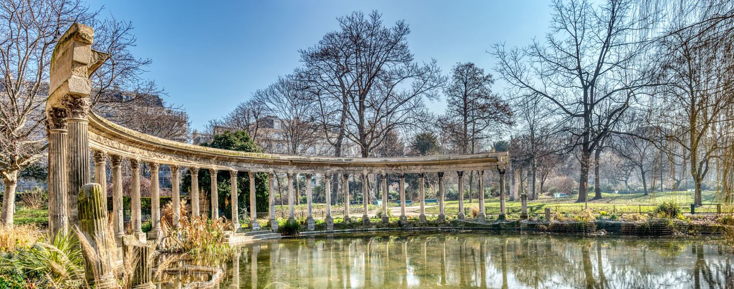 colonnes parc monceau paris 17