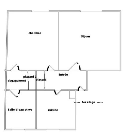 Appartement 3 pièces 50 m² · à Paris · 50 m² · 499 000 €