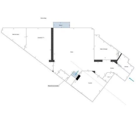Appartement 5 pièces 123 m² · à Paris · 123,1 m² · 886 000 €
